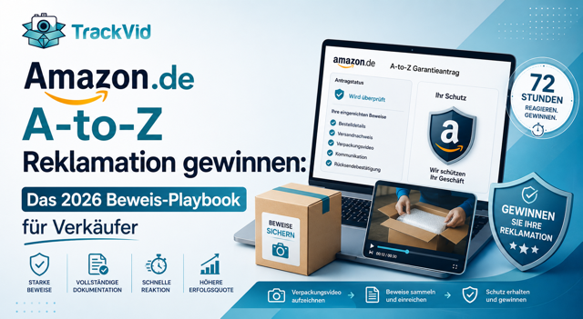 Amazon.de A-to-Z Reklamation gewinnen: Das 2026 Beweis-Playbook für Verkäufer