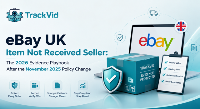 eBay UK Item Not Received Seller: The 2026 Evidence Playbook After the November 2025 Policy Change