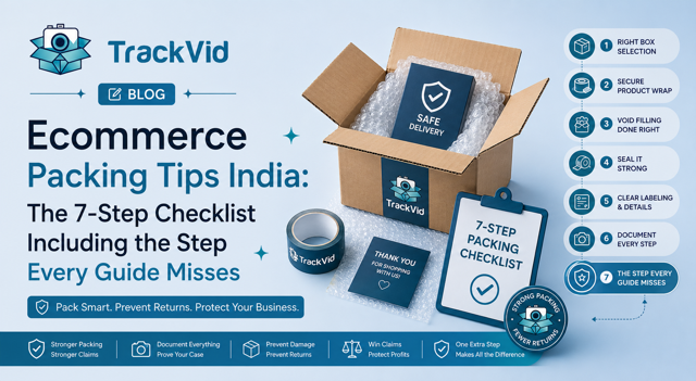 Ecommerce Packing Tips India: The 7-Step Checklist Including the Step Every Guide Misses