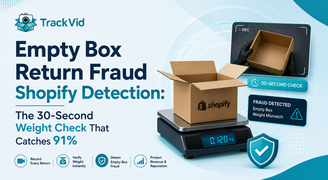 Empty Box Return Fraud Shopify Detection: The 30-Second Weight Check That Catches 91%