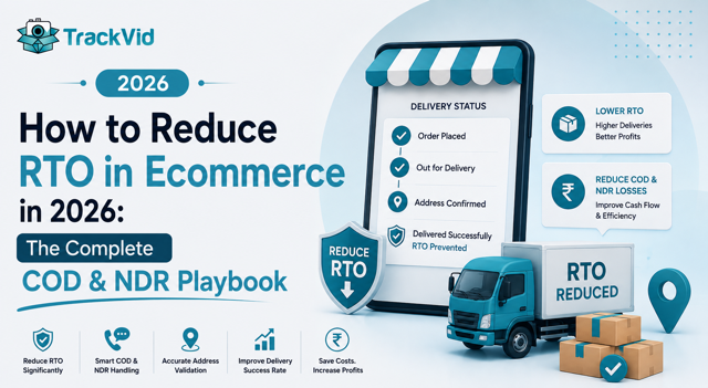 How to Reduce RTO in Ecommerce in 2026: The Complete COD & NDR Playbook