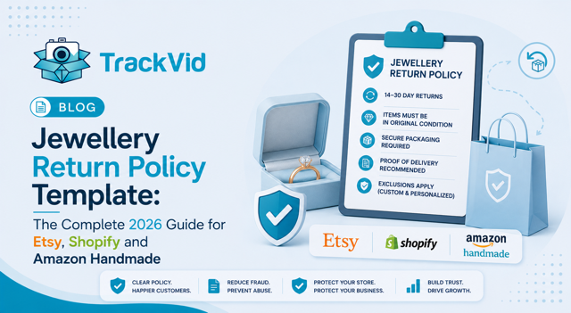 Jewellery Return Policy Template: The Complete 2026 Guide for Etsy, Shopify and Amazon Handmade