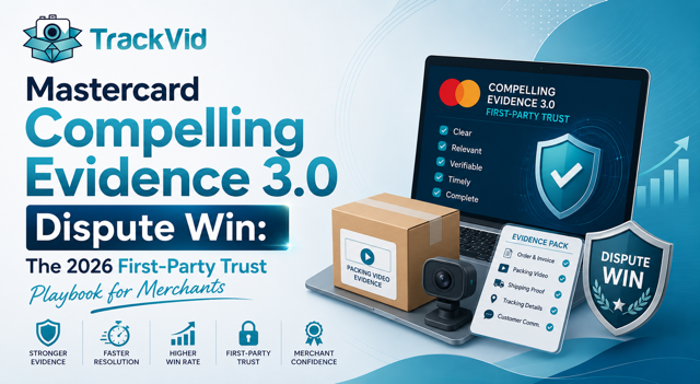 Mastercard Compelling Evidence 3.0 Dispute Win: The 2026 First-Party Trust Playbook for Merchants
