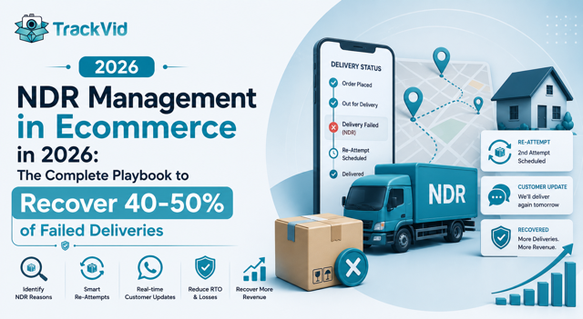 NDR Management in Ecommerce in 2026: The Complete Playbook to Recover 40-50% of Failed Deliveries