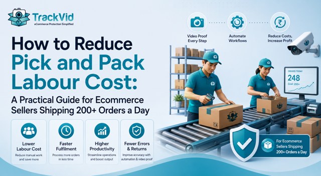 How to Reduce Pick and Pack Labour Cost: A Practical Guide for Ecommerce Sellers Shipping 200+ Orders a Day