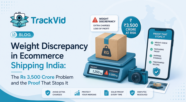 Weight Discrepancy in Ecommerce Shipping India: The Rs 3,500 Crore Problem and the Proof That Stops It